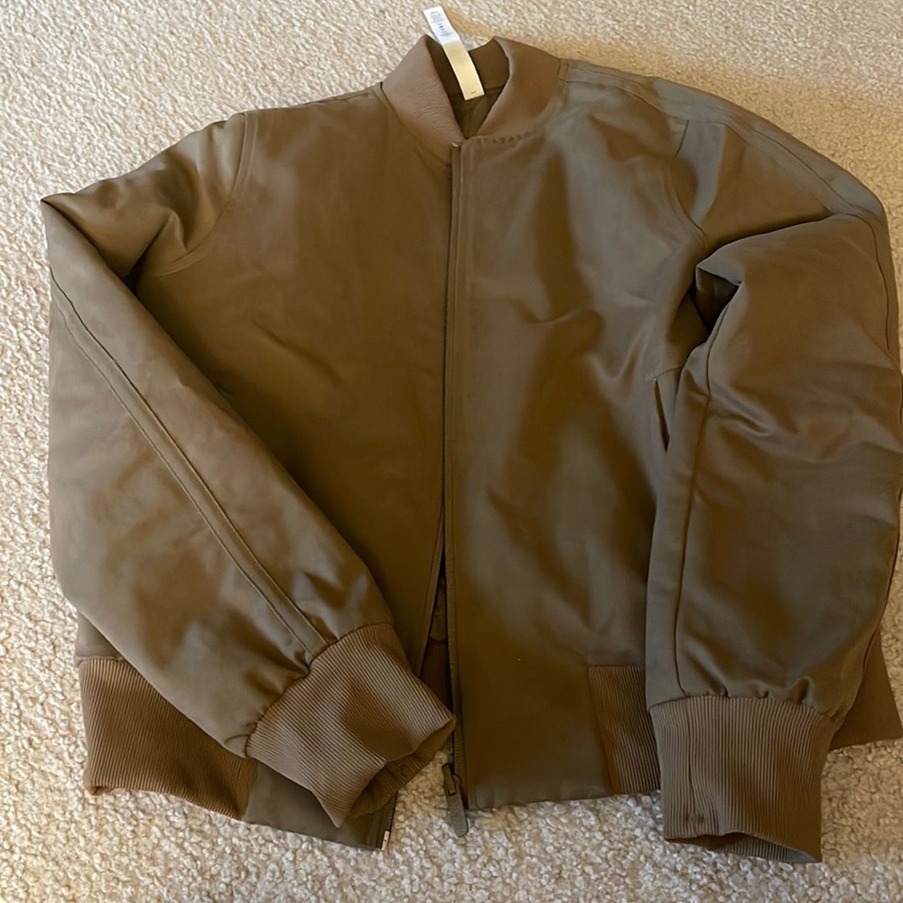 NWT Lululemon Non-Stop Bomber Jacket artifact Reversible Size 8 Retail: $168
